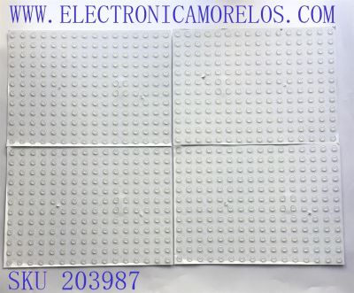 KIT DE LED'S PARA TV SAMSUNG (10 PIEZAS) / NUMERO DE PARTE BN97-17662A / T058X-008A / LS01 010229636907 / SK1B3 / PANEL CY-TT075JMLVGH / MODELO QN75Q800TAFXZA